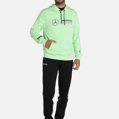 Men Green Core Up Multi Pouch Sweatshirt